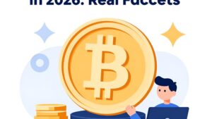 Схематичное изображение процесса расчета ROI биткоин-кранов в 2026 году для анализа доходности от БиСиЭн Лог